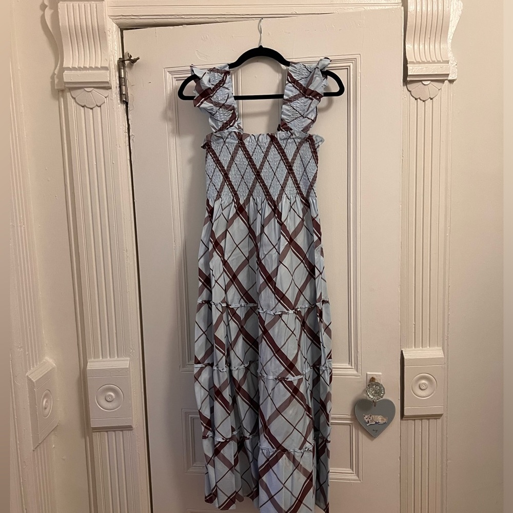 EUC Hill House Home size small Matilda plaid Ellie nap dress